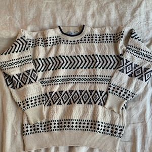 90’s style Men’s Crewneck Knit size large